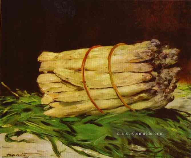 A Bündel Spargel Stillleben Impressionismus Edouard Manet Ölgemälde